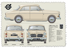 Volvo Amazon 4 door 1956-70 Glass Cleaning Cloth